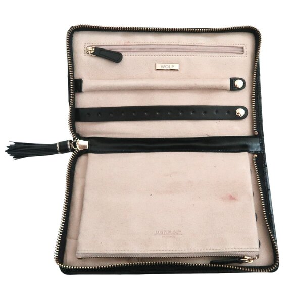 WOLF Ziparound Caroline jewelry Portfolio case - Picture 4 of 7